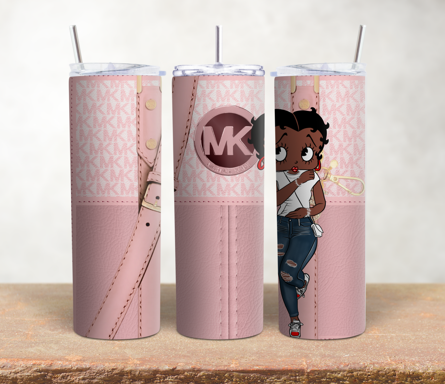 Pink MK Tumbler