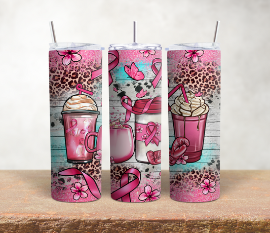 Breast Cancer Awareness Coffee Tumbler