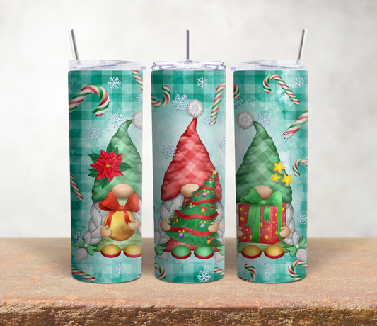 Gnome Christmas Tumbler