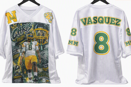 Custom Football Jersey – Personalized Name & Number