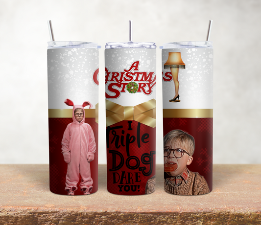 I Triple Dog Dare You Tumbler
