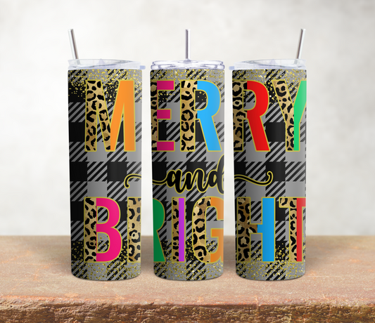 Merry and Bright Tumbler